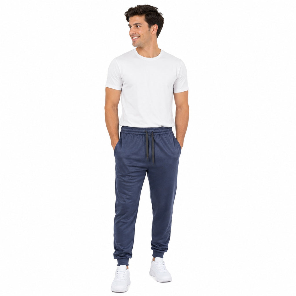 Men's / Boys Jogger Sweatpants Navy Blue Size: Small