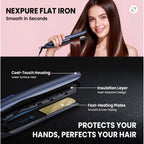 NEW Nexpure Pro 1" Hair Straightener & Curler