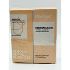 Beetles Fiber Base Coat & Top Gel, 2 pc Set - Clear UV/LED Gel, 15ml each