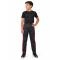 Southpole Boys Track Pants Black & Red Size L