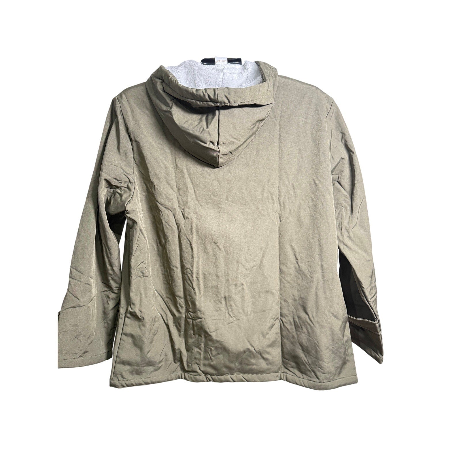 Rosvigor Women's Snap Button Parka Lined Size L