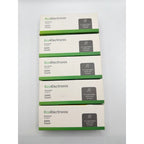 EcoElectronix 1/4" staples in a box, jam-free design, packed in five boxes totaling 25,000 staples for office or home use.