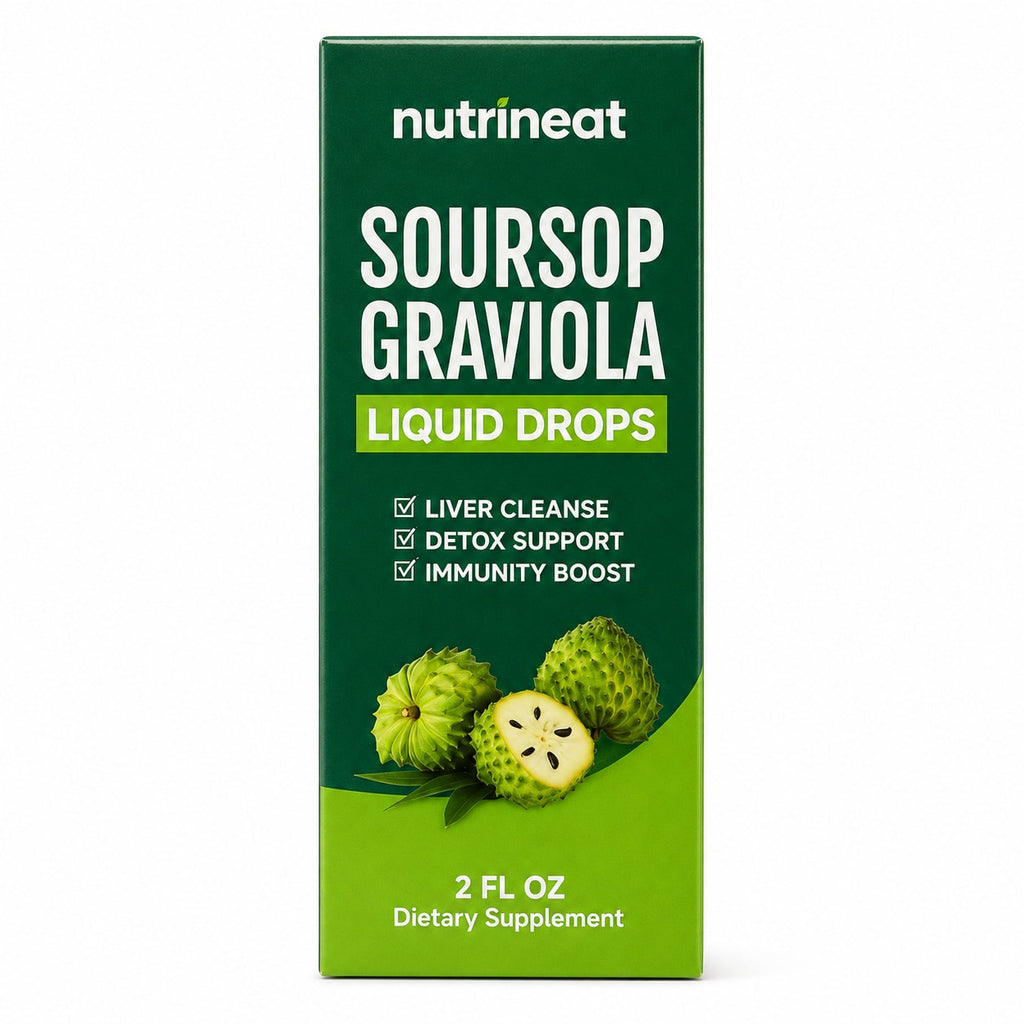 Nutrineat Soursop Graviola Liquid Drops 2 fl oz