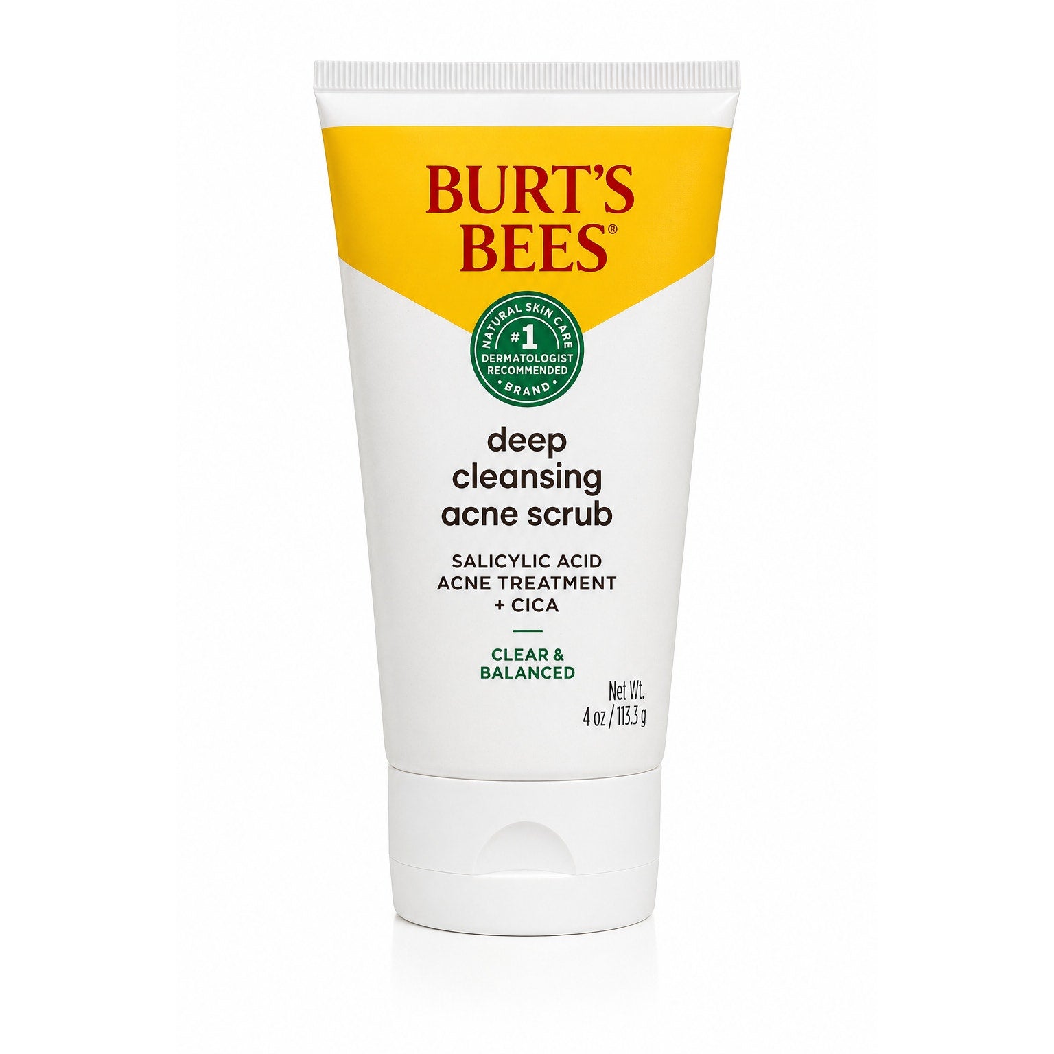 Burt's Bees Deep Cleansing Acne Scrub 4oz