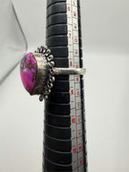 Ladies .925 sterling silver ring in size 8.25, featuring a smooth band and polished finish, from Republic Mercantile.