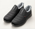 Republic Mercantile fur-lined winter sport boots in size 8.5, featuring warm fur lining and sturdy outdoor footwear design.