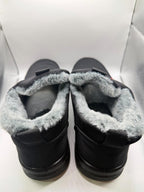 Fur-lined winter sport boots in size 8.5 from Republic Mercantile, featuring sturdy design and warm fur lining for cold weather.
