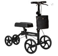 Zenart knee walker scooter with padded knee pad, handlebars, and foot platform for mobility assistance.