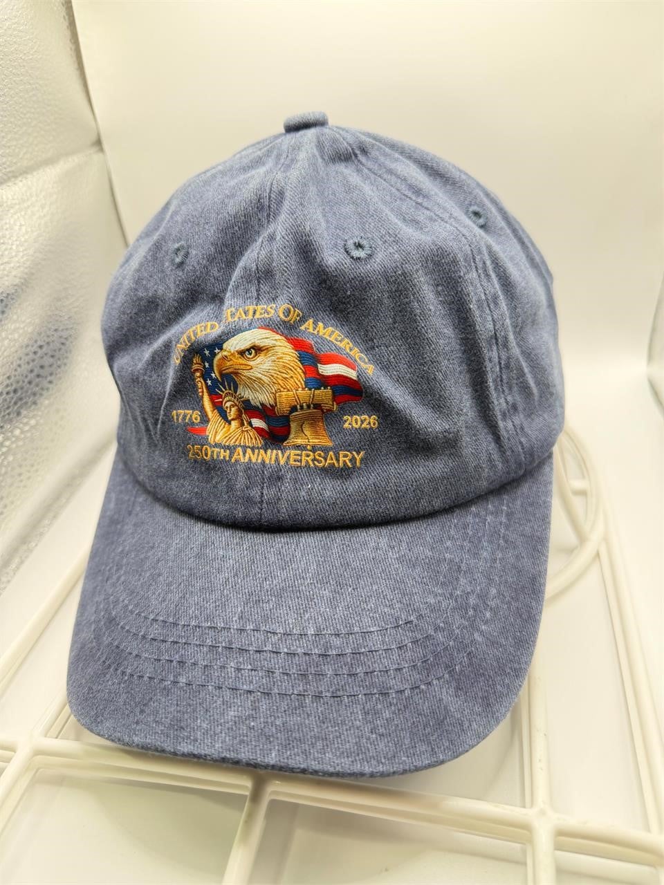 NEW Soft Cloth Cap 250th Anniversary - Blue
