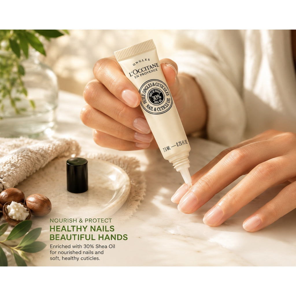 Ongles L'Occitane Nail & Cuticle Oil .25 fl oz