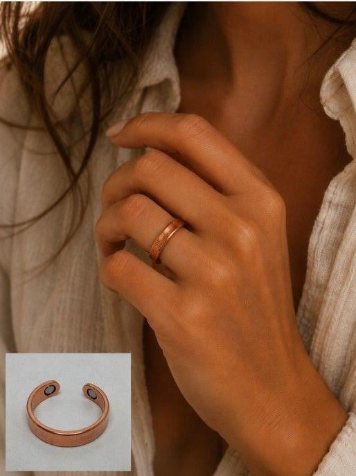 NEW Genuine Copper Ring with Magnets