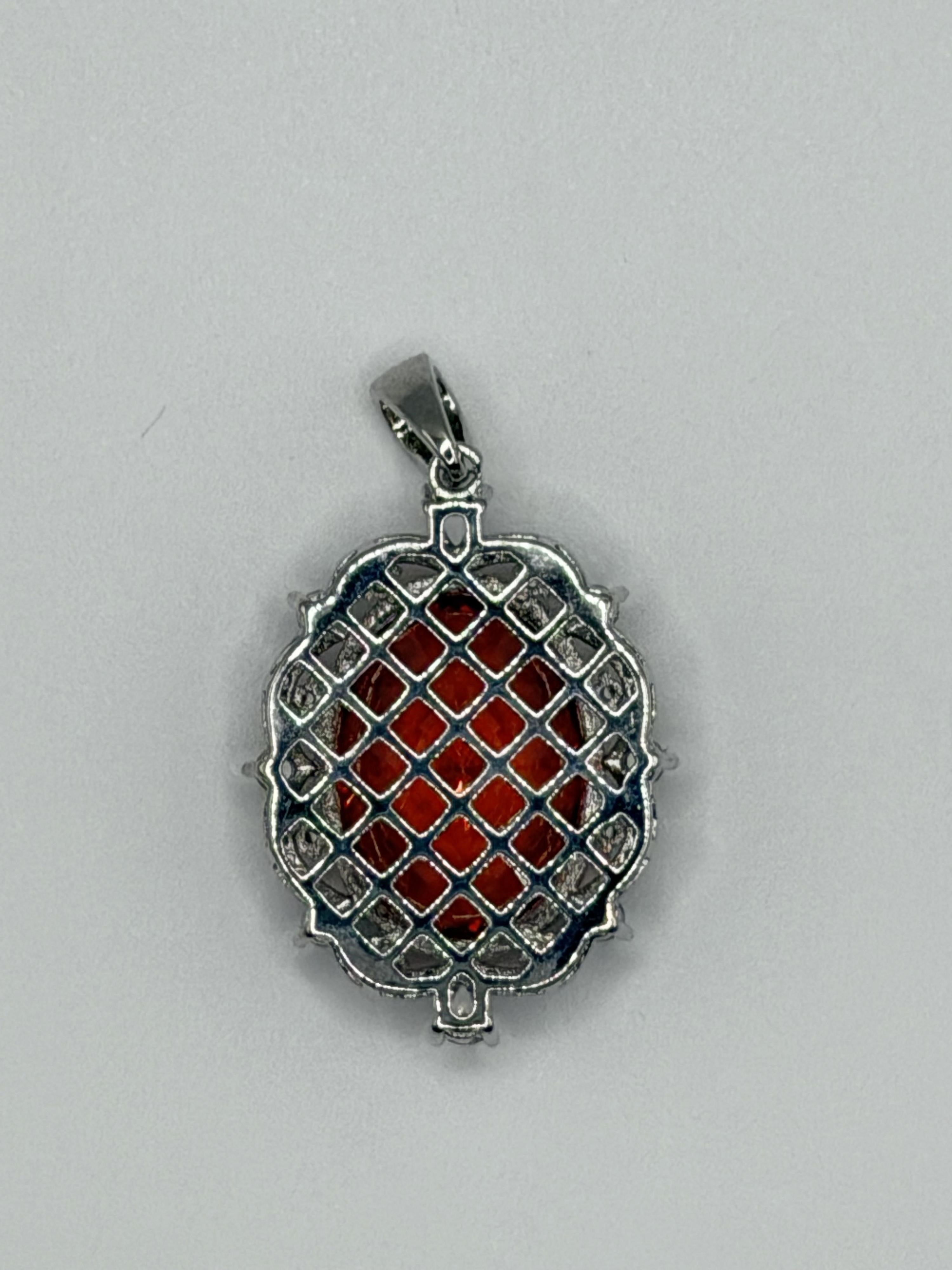Beautiful & Large Crystal Gemstone Pendant