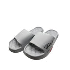 Gray VEPCQ foam slides for women and men, featuring a comfortable slip-on design and cushioned sole.