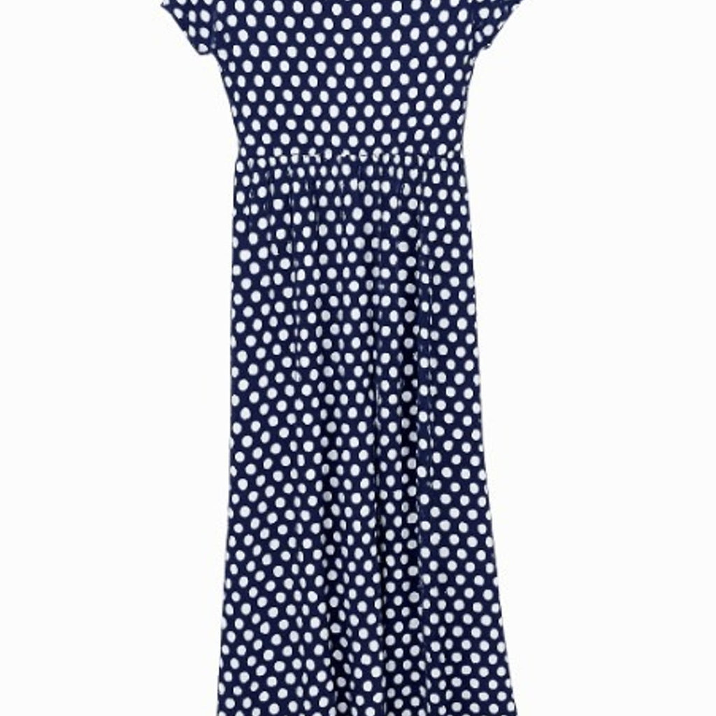 Mengpipi Women's Polka Dot Maxi Dress - Size: M