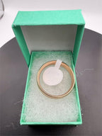 Men's rose gold stainless steel ring in size 12 with a sleek, polished finish, stylish jewelry by Republic Mercantile.