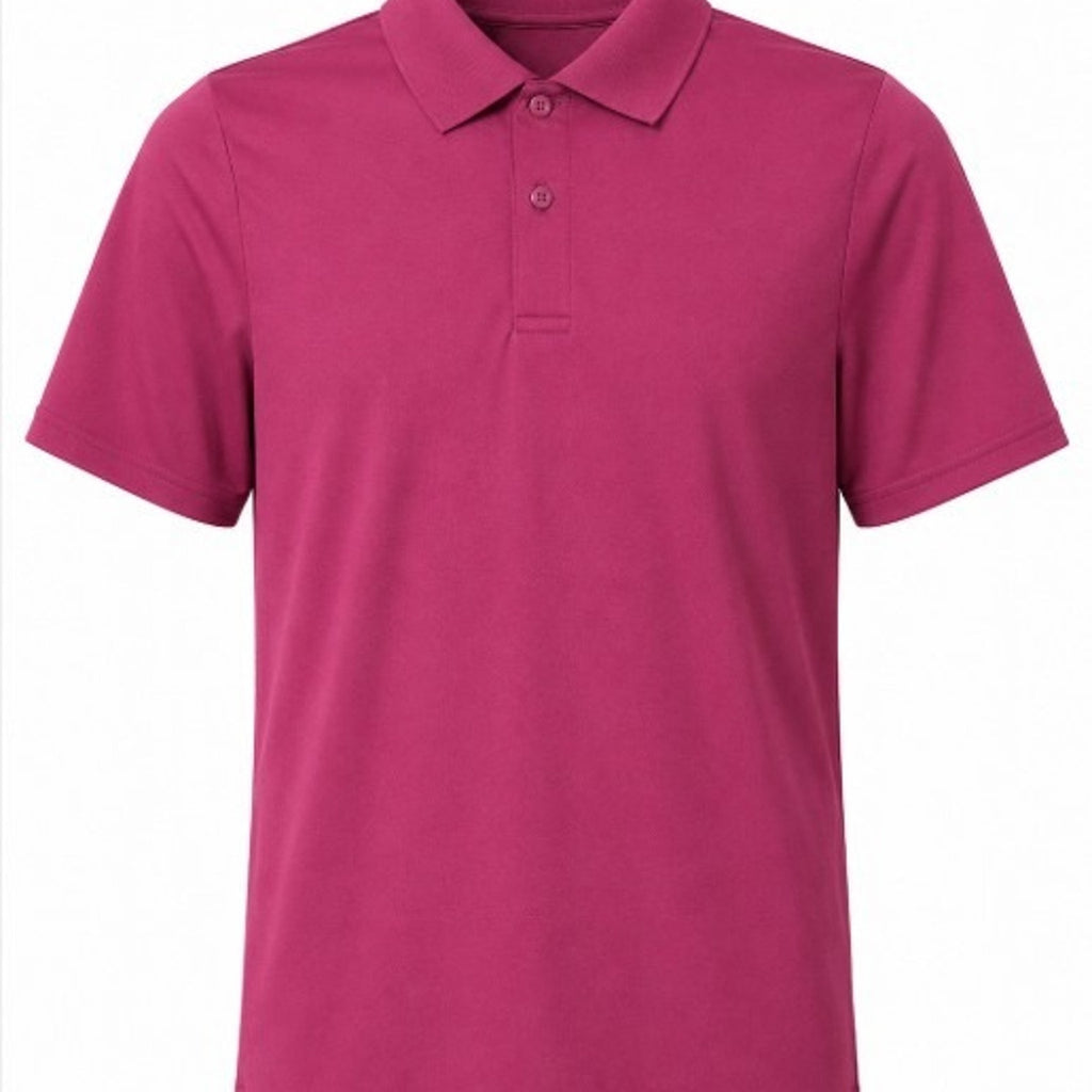 NEW Wonder Nation Boys Performance Polo Shirt Burgundy XXL 18 FREE Shipping