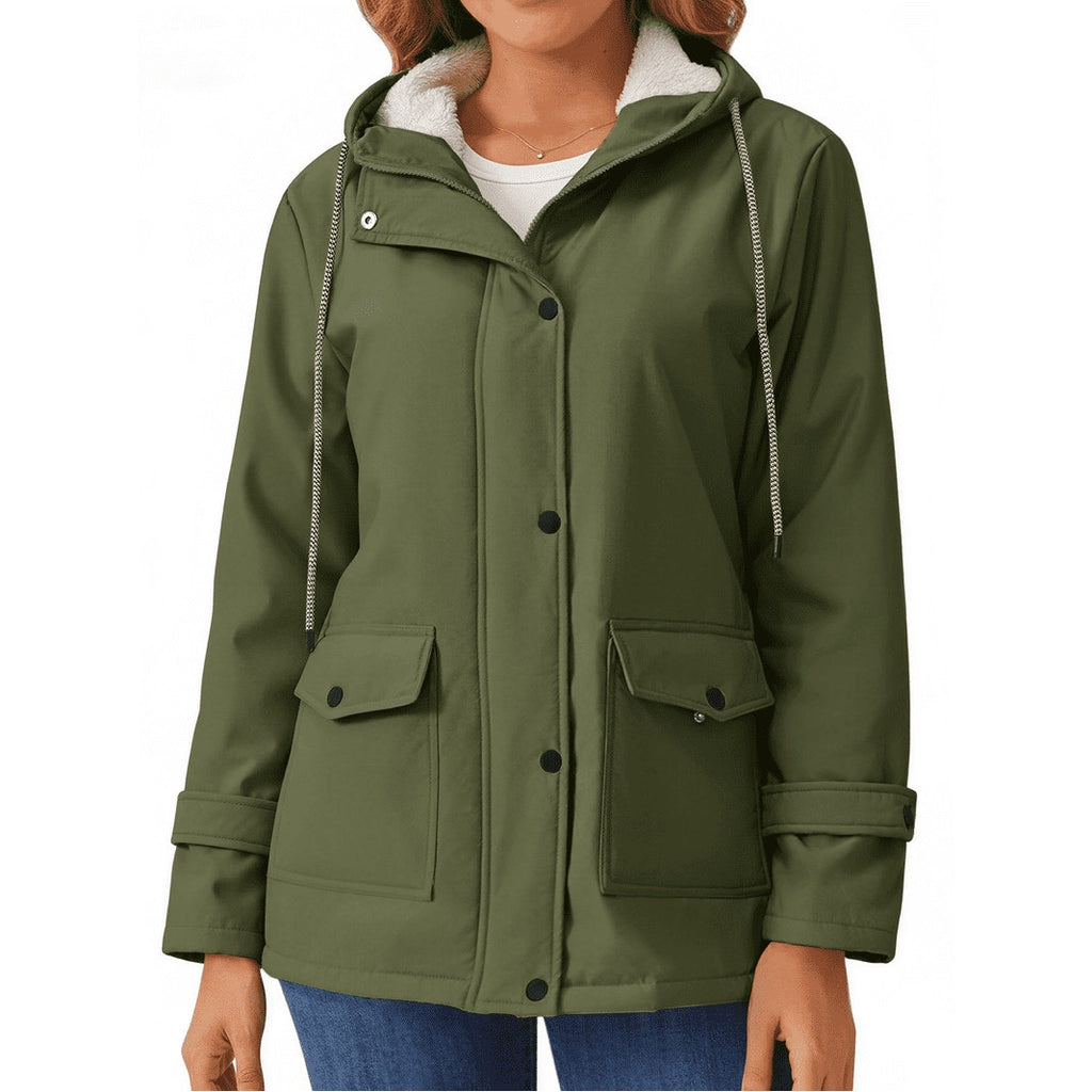 17-piece wholesale resellers box of new jackets and coats from Republic Mercantile, featuring a variety of styles and colors.