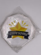 Clear 2.5-inch acrylic award with "Awesome" engraved, featuring a sleek rectangular design by Republic Mercantile.