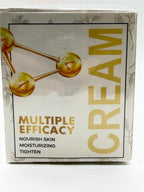 Lanemay Multi-Efficacy Skin Moisturizer jar with cream, showcasing the hydrating skincare product in a sleek container.