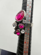 Elegant women's costume ring in size 8 featuring a stylish design from Republic Mercantile.