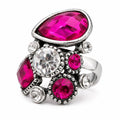 Women's elegant costume ring in size 8 featuring intricate design, crafted by Republic Mercantile.