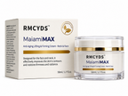 Maiami Max Anti-Aging Lifting Cream for neck and face, featuring a sleek jar with cream inside, designed for skin tightening.