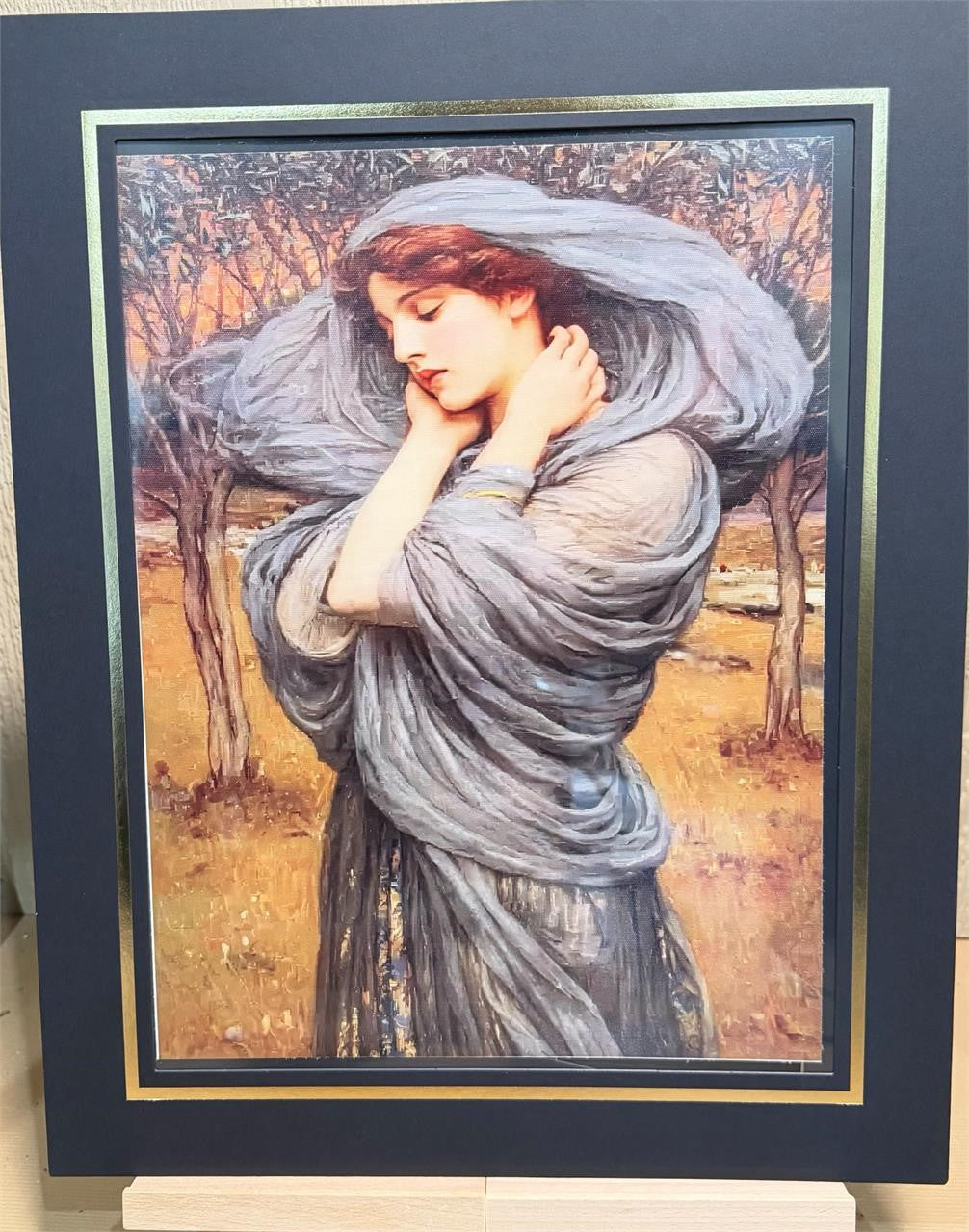 12x16 inch canvas art print titled "1903 Boreas" by Republic Mercantile, featuring a detailed vintage-style illustration.