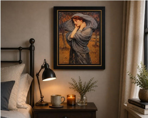 12" x 16" Art Print on Canvas 1903 Boreas