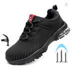 SPIEZ Composite Toe Shoes for Men Work, Safety Shoes Lightweight Size 11