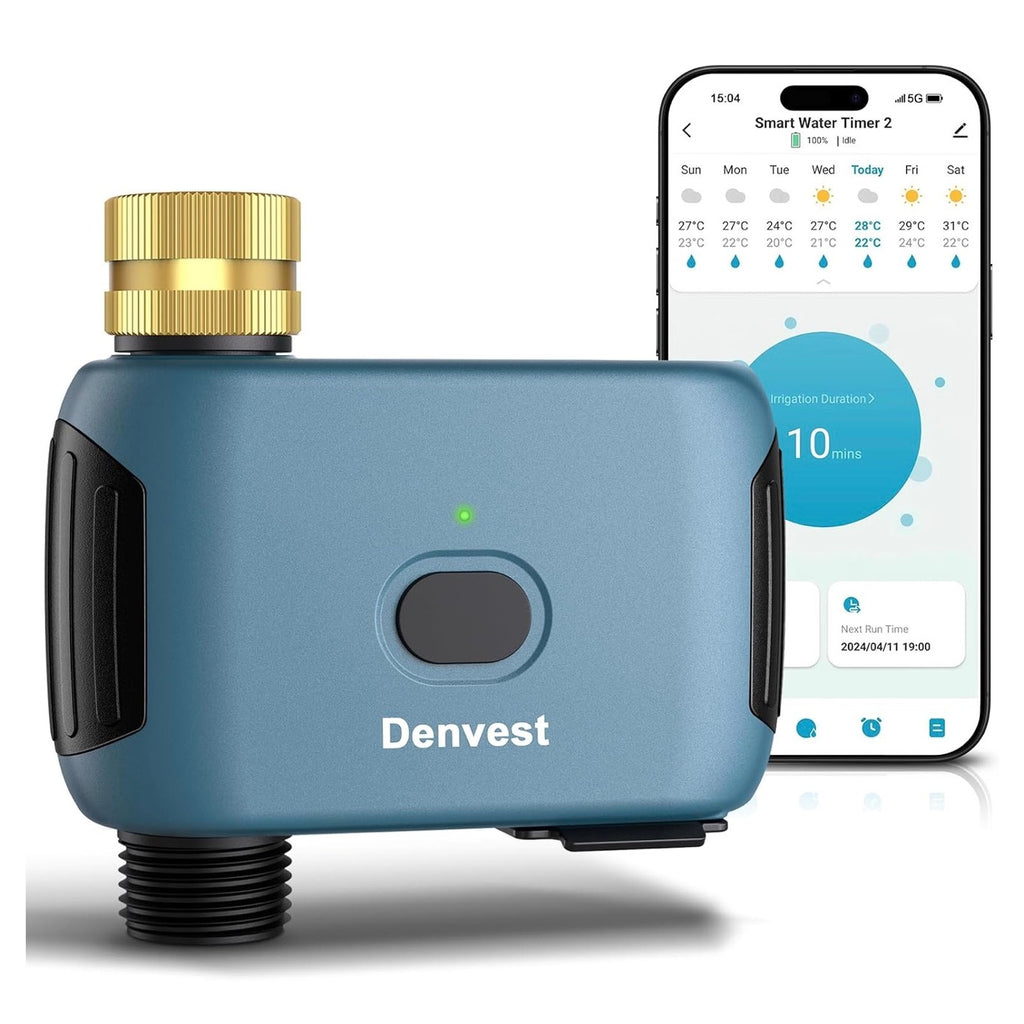 Denvest Smart Wifi Water Timer with Voice Control