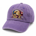 NEW 250 Anniversary USA Ladies Ballcap Purple