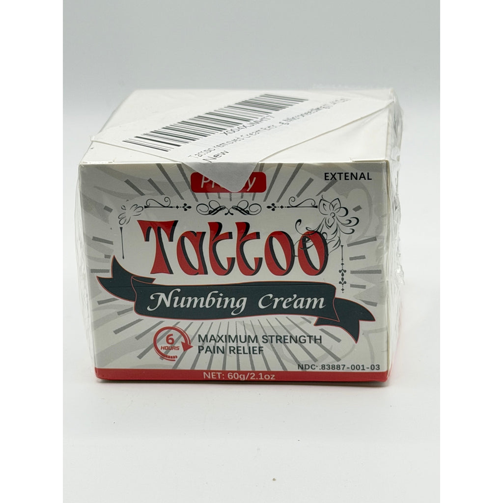 Tattoo Numbing Cream Maximum Strength Pain Relief 60g 2.1oz