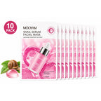 Mooyam Snail Serum Facial Mask 10-Pack
