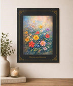 8x10 inch Morning Flowers Collection wildflower prints in a mat folder by Republic Mercantile.