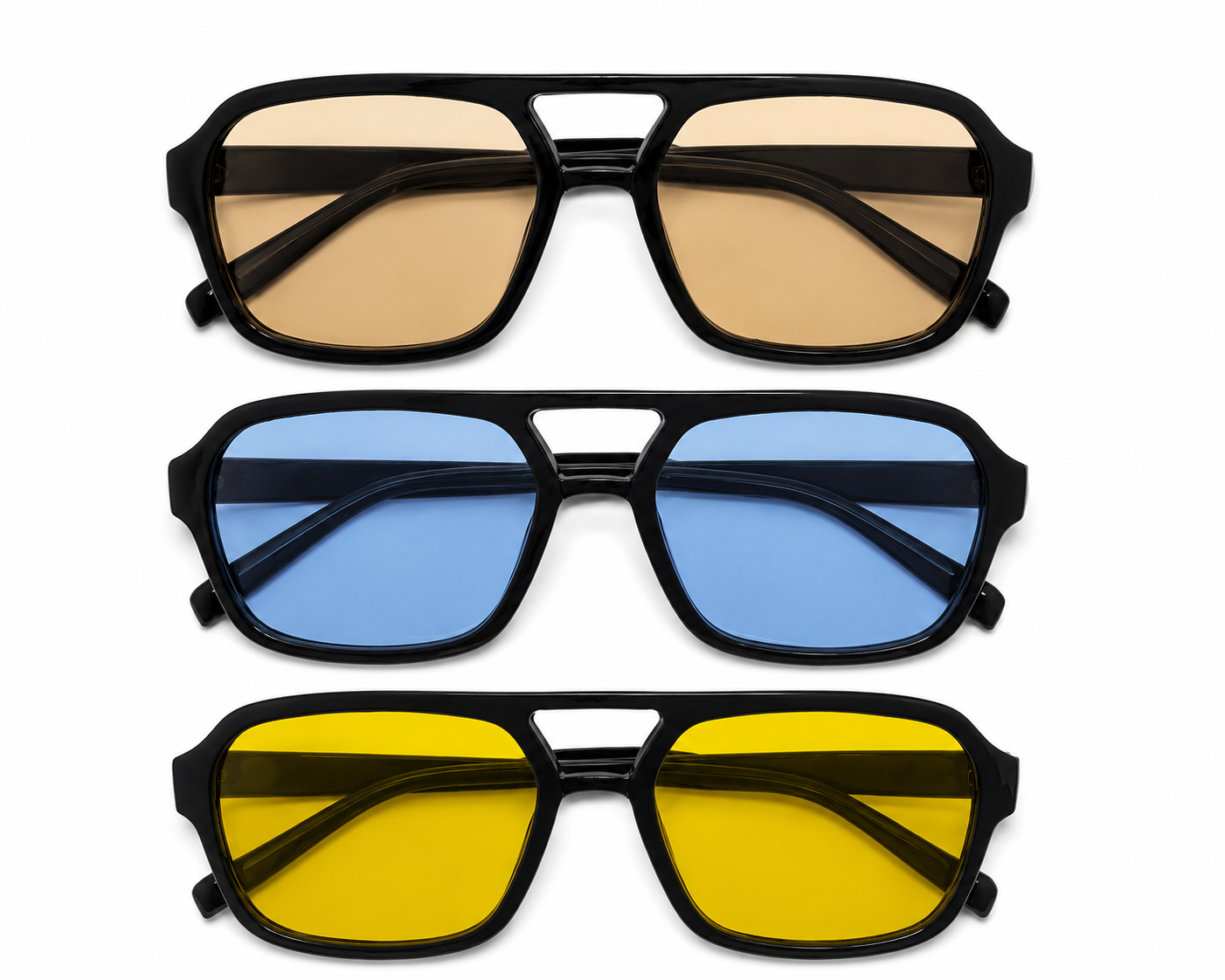 Lot of 3 Color Sunglasses