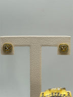 Gold tone jewelry set including matching watch, bracelet, ring, necklace, and earrings from Republic Mercantile.
