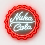 Fallout Nuka Cola Indoor USB Powered LED Light Sign