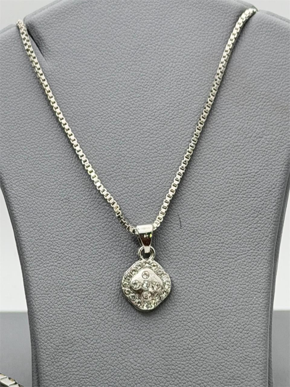 Set of six matching jewelry pieces including a watch, bracelet, ring, and necklace from Republic Mercantile.
