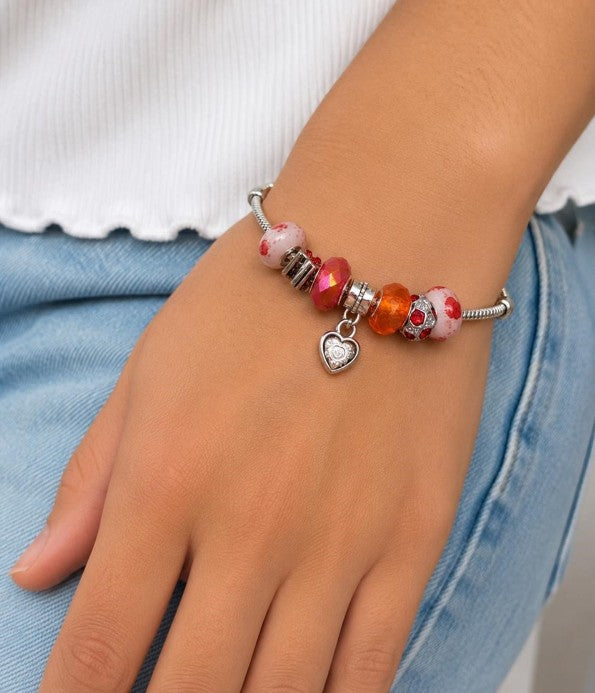 NEW "Divine Designs" Handcrafted Charm Bracelet