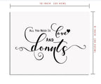 Republic Mercantile All You Need 8x10 inch wall art featuring inspiring typography on a neutral background.