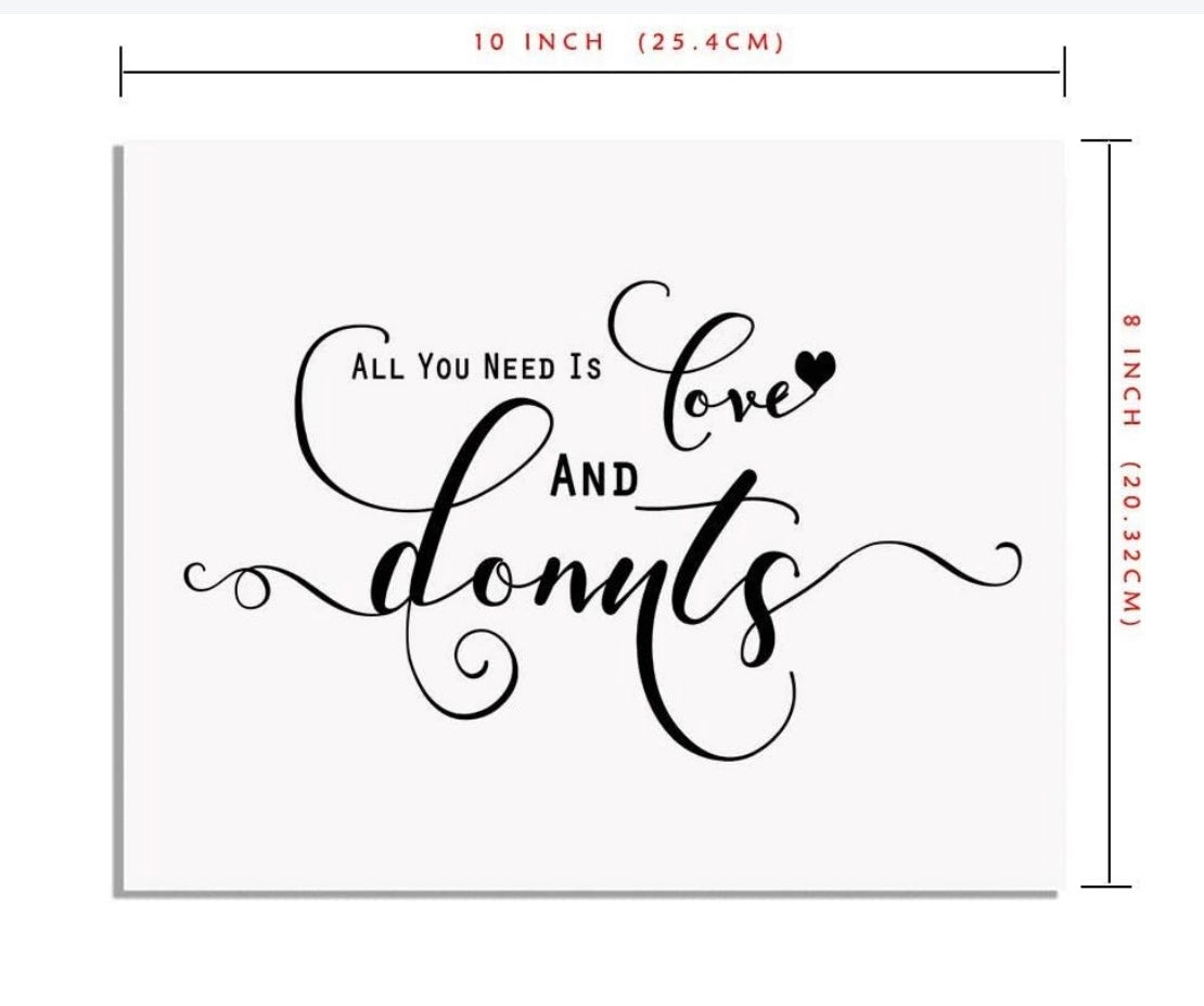 Republic Mercantile All You Need 8x10 inch wall art featuring inspiring typography on a neutral background.