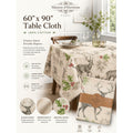 NEW Maison d'Hermine 60"x90" Cotton Tablecloth