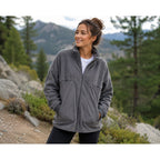 Cuddl Duds Women's Black Zip-up Sweater Size 2X
