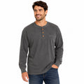 Gents Bliss 1/4 Button with Pocket Pullover Long-Sleeve Size XL