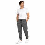 Men's / Boys Jogger Sweatpants Dark Gray Size: Small