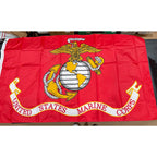 3x5 ft USMC UNITED STATES MARINE CORPS Official Military Insignia Flag Polyester