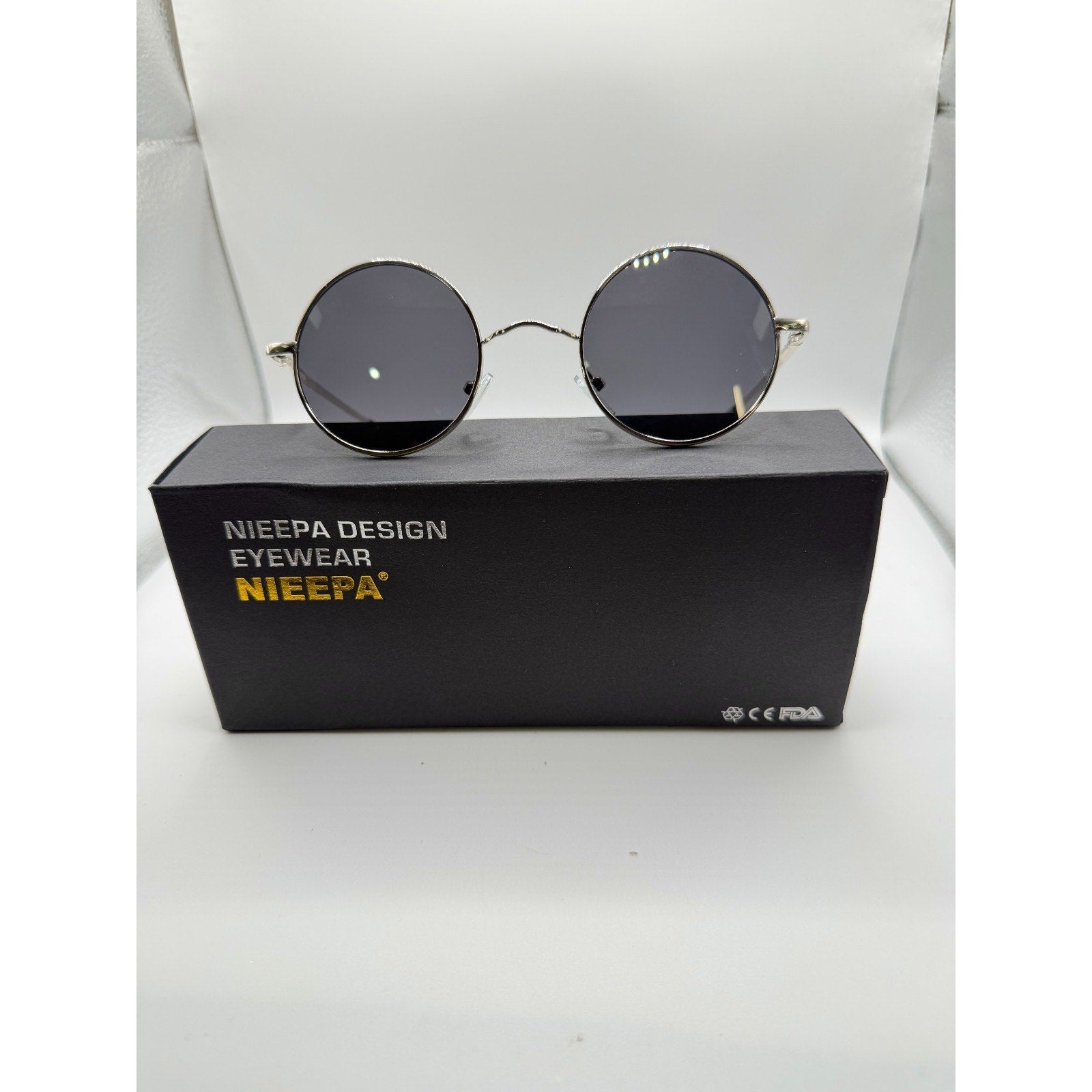 Nieepa Eyewear Round Sunglasses 2-pair pack