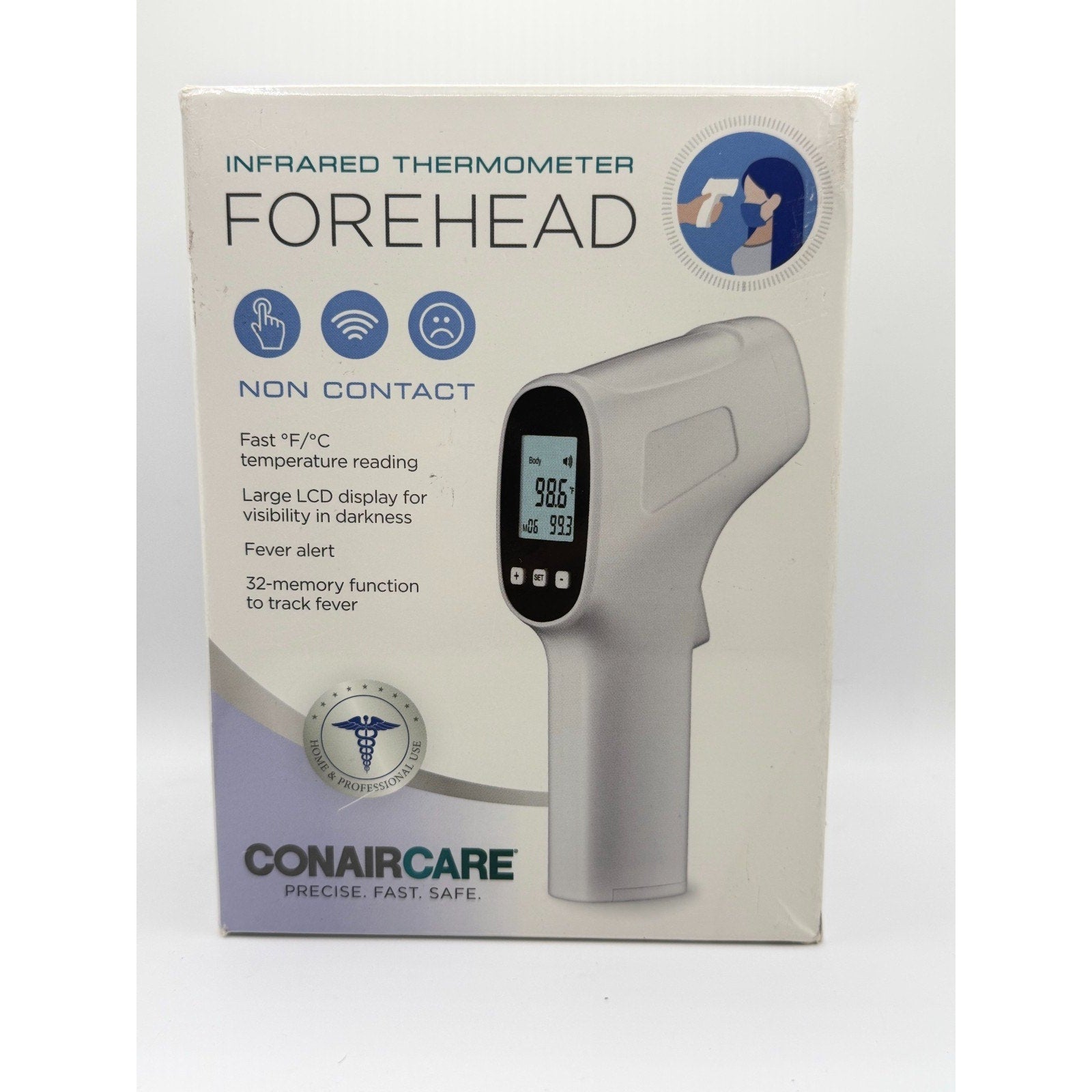 Conair Care Infrared Forehead Thermometer New In Sealed Box