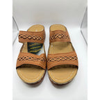 Xuemjiao women's comfort sandals in brown, size 6.5 US (Euro 37), featuring cushioned straps and open-toe design