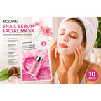 Mooyam Snail Serum Facial Mask 10-Pack